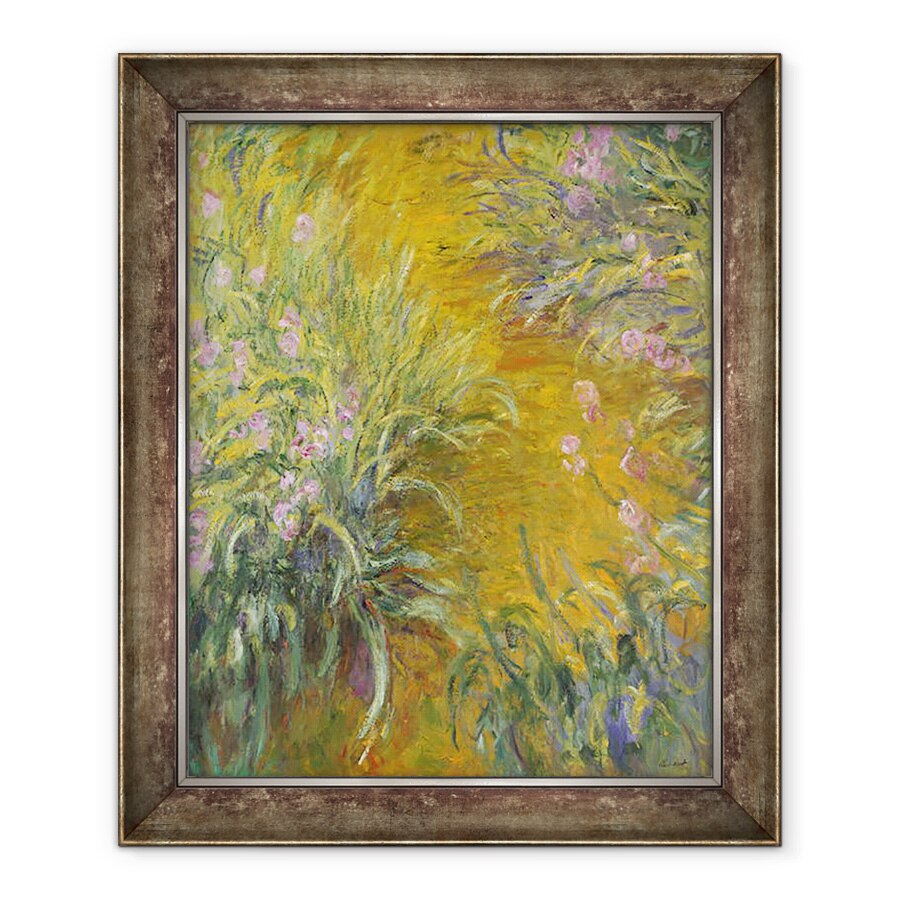 Tablou inramat - Claude Monet - Calea prin Irisi, 50 x 60 cm