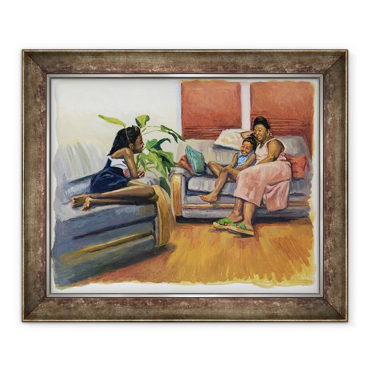 Tablou inramat - Colin Bootman - Camera de zi, 90 x 110 cm