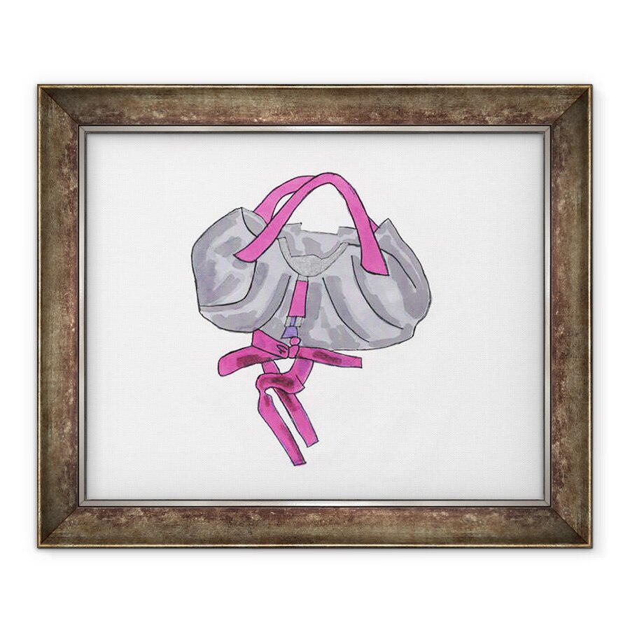 Tablou inramat - Daisy de Villeneuve - Velvet Bag, 50 x 60 cm