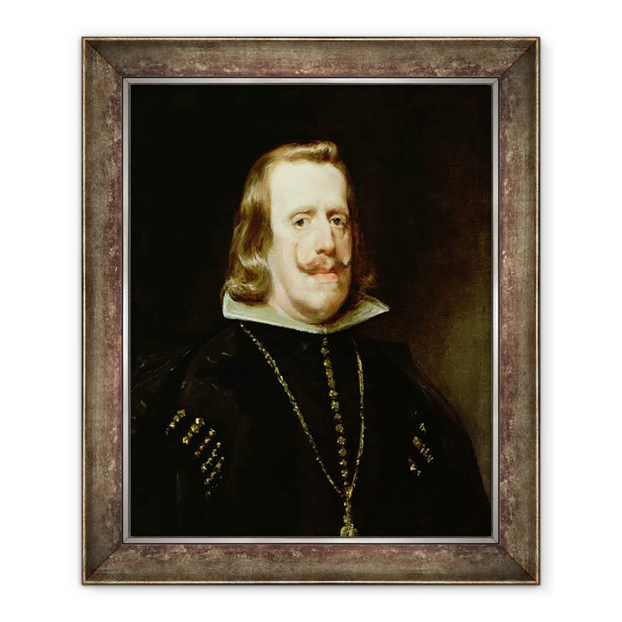 Tablou inramat - Diego Rodriguez de Silva y Velazquez - Filip al IV-lea 1605-65 al Spaniei, 50 x 60 cm