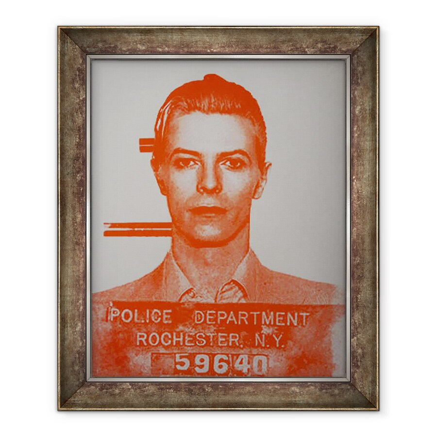 Tablou inramat - David Studwell - David Bowie, 50 x 60 cm