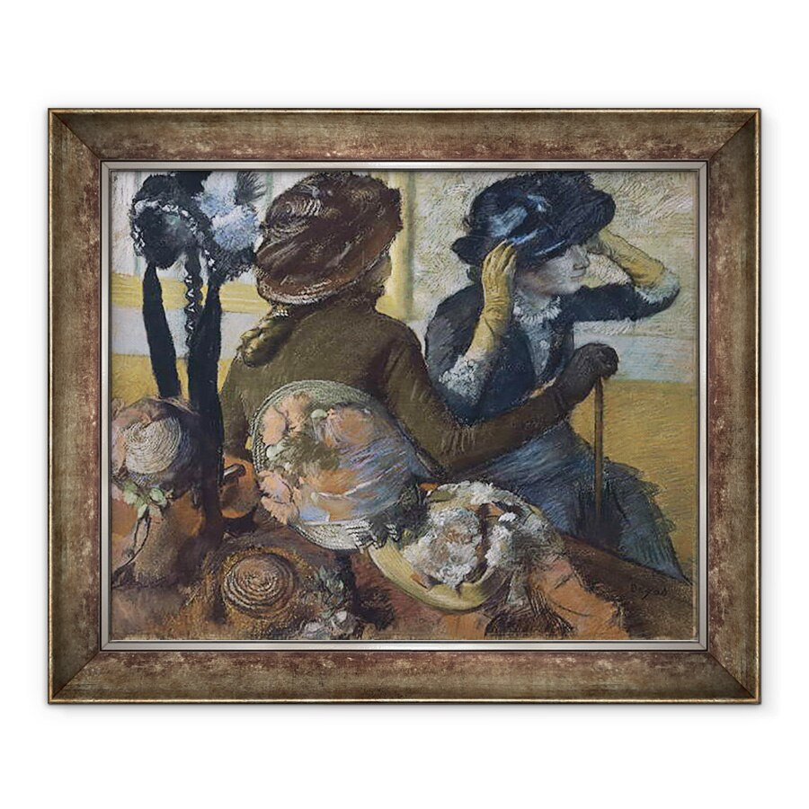 Tablou inramat - Edgar Degas - La Milliner, 50 x 60 cm