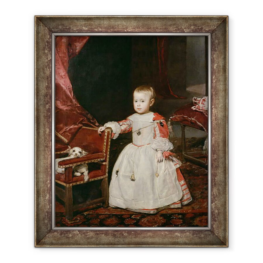 Tablou inramat - Diego Rodriguez de Silva y Velazquez - Printul Philip Prospero 1657-61, 50 x 60 cm