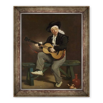 Tablou inramat - Edouard Manet - Cantareata spaniola, 50 x 60 cm Tablou inramat - Edouard Manet - Cantareata spaniola, 50 x 60 cm