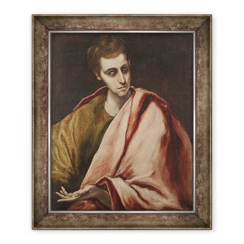 Tablou inramat - El Domenico Greco - St. John, 50 x 60 cm Tablou inramat - El Domenico Greco - St. John, 50 x 60 cm