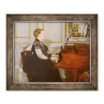 Tablou inramat - Edouard Manet - Madame Manet la pian, 50 x 60 cm Tablou inramat - Edouard Manet - Madame Manet la pian, 50 x 60 cm
