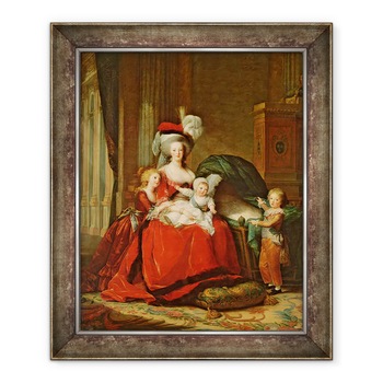 Tablou inramat - Elisabeth Louise Vigee-Lebrun - Marie-Antoinette 1755-93 si copiii ei, 50 x 60 cm Tablou inramat - Elisabeth Louise Vigee-Lebrun - Marie-Antoinette 1755-93 si copiii ei, 50 x 60 cm