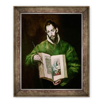 Tablou inramat - El Greco - Sfantul Luca, 50 x 60 cm Tablou inramat - El Greco - Sfantul Luca, 50 x 60 cm