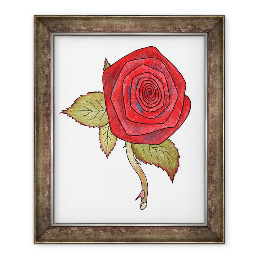 Tablou inramat - Faisal Khouja - Trandafir 1, 2013, 50 x 60 cm