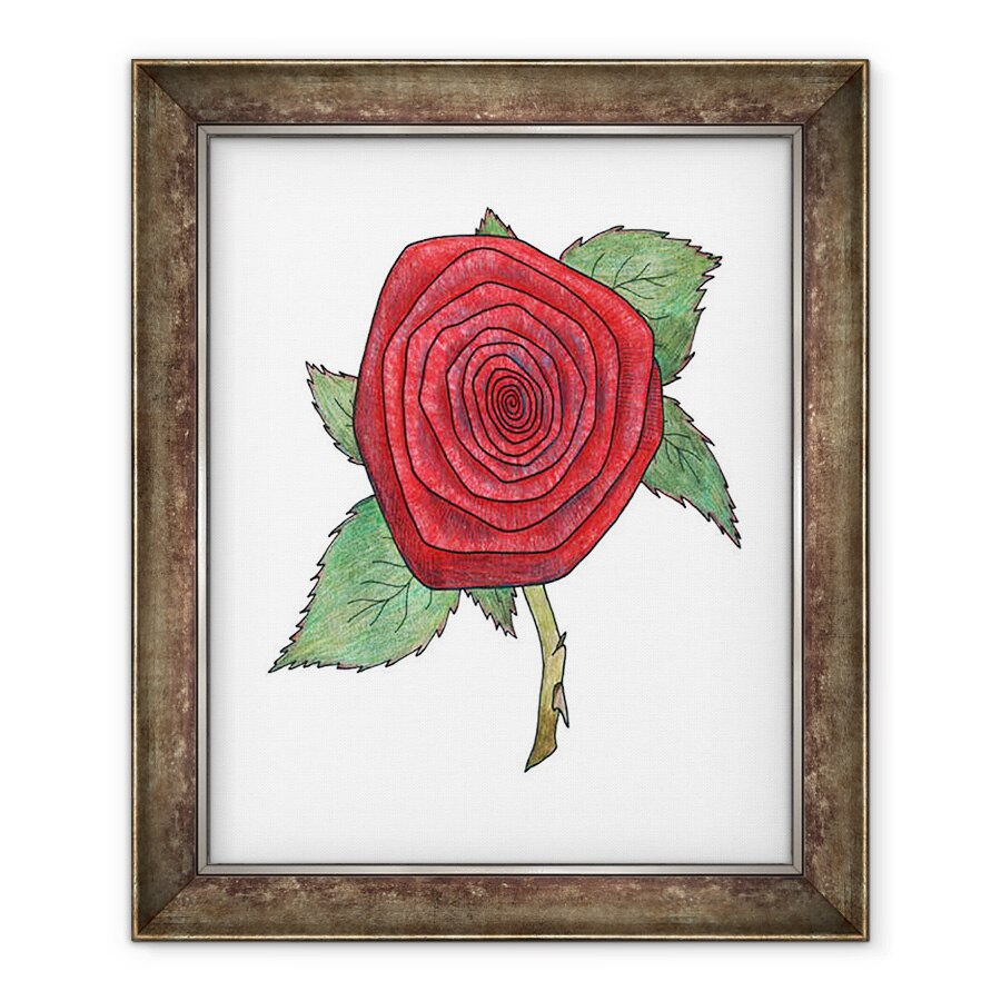 Tablou inramat - Faisal Khouja - Trandafir 4, 2013, 50 x 60 cm