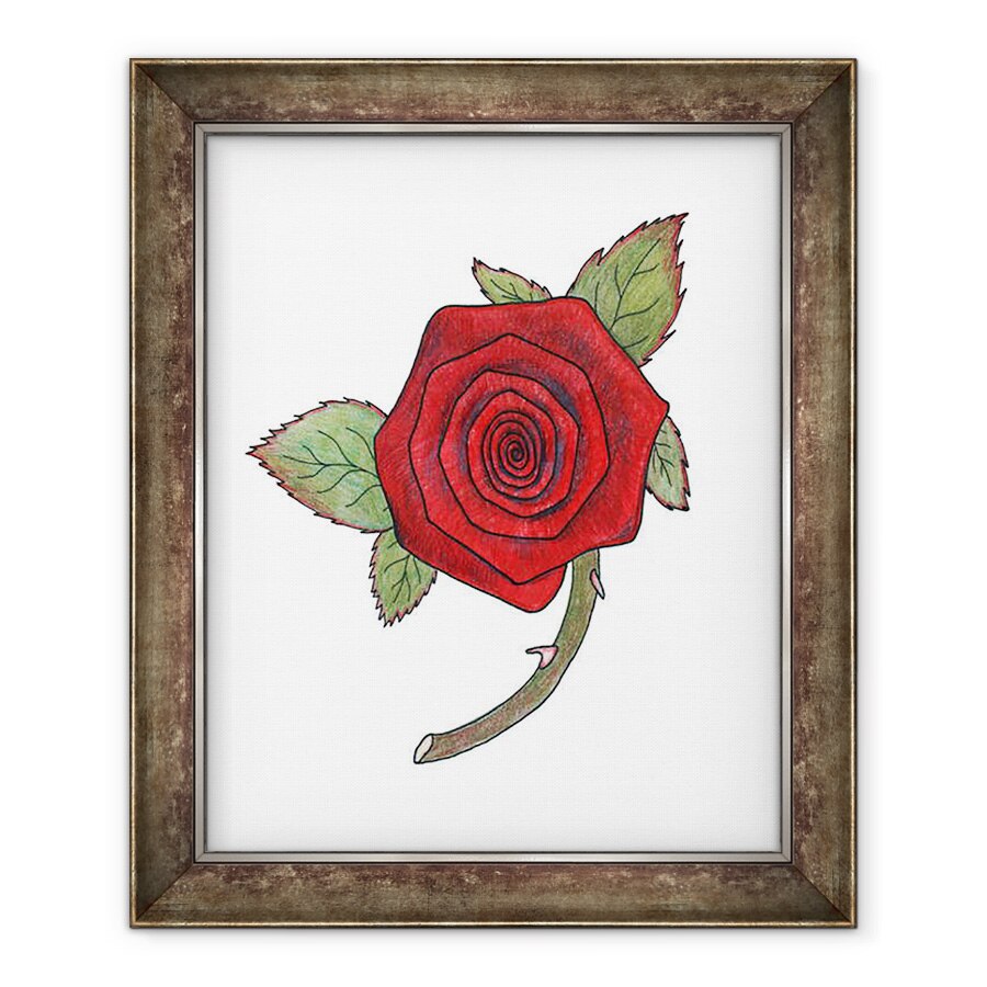 Tablou inramat - Faisal Khouja - Trandafir 3, 2013, 50 x 60 cm