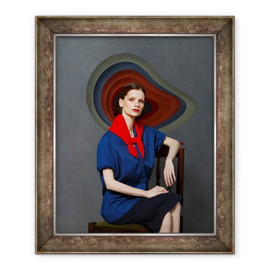 Tablou inramat - Filipp Rabachev - Vika, Project Am.2.o.M., 2018, 50 x 60 cm