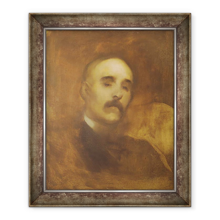 Tablou inramat - Eugene Carriere - Georges Clemenceau 1841-1929, 50 x 60 cm