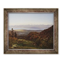 tablou inramat - francois louis francais - mont-blanc vazut de la saint-cergues 90 x 110 cm imagen 3_0_
0