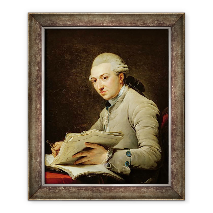 Tablou inramat - Francois Andre Vincent - Pierre Rousseau 1750-1810 1774, 70 x 85 cm