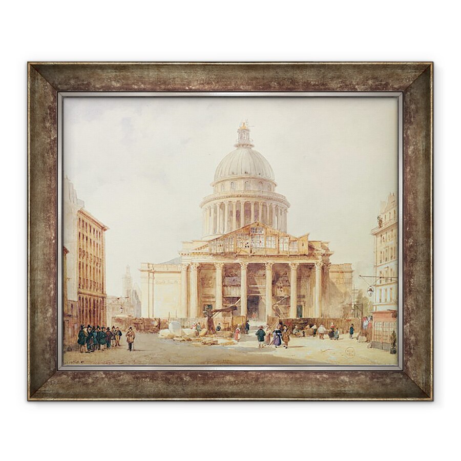 Tablou inramat - Francois Etienne Villeret - Panteonul din 1835, 70 x 85 cm