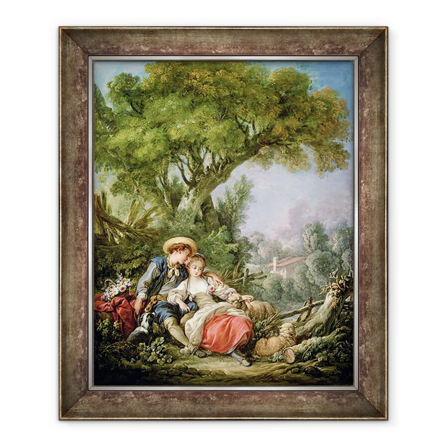 Tablou inramat - Francois Boucher - Restul, 90 x 110 cm