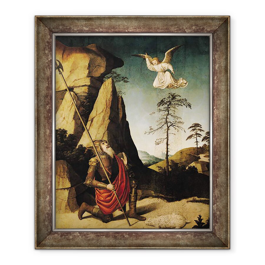 Tablou inramat - Scoala Franceza - Ghedeon si Lana, 70 x 85 cm