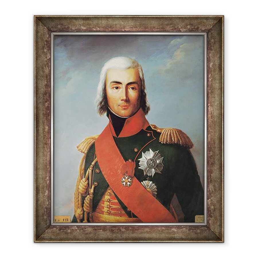 Tablou inramat - Scoala Franceza - Jean-Baptiste Bessieres 1768-1813 Duce de Istria, 70 x 85 cm