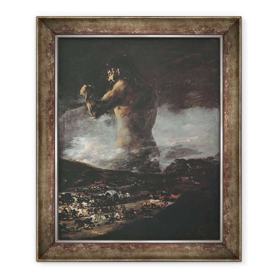 Tablou inramat - Francisco Jose de Goya y Lucientes - Colosul, 70 x 85 cm