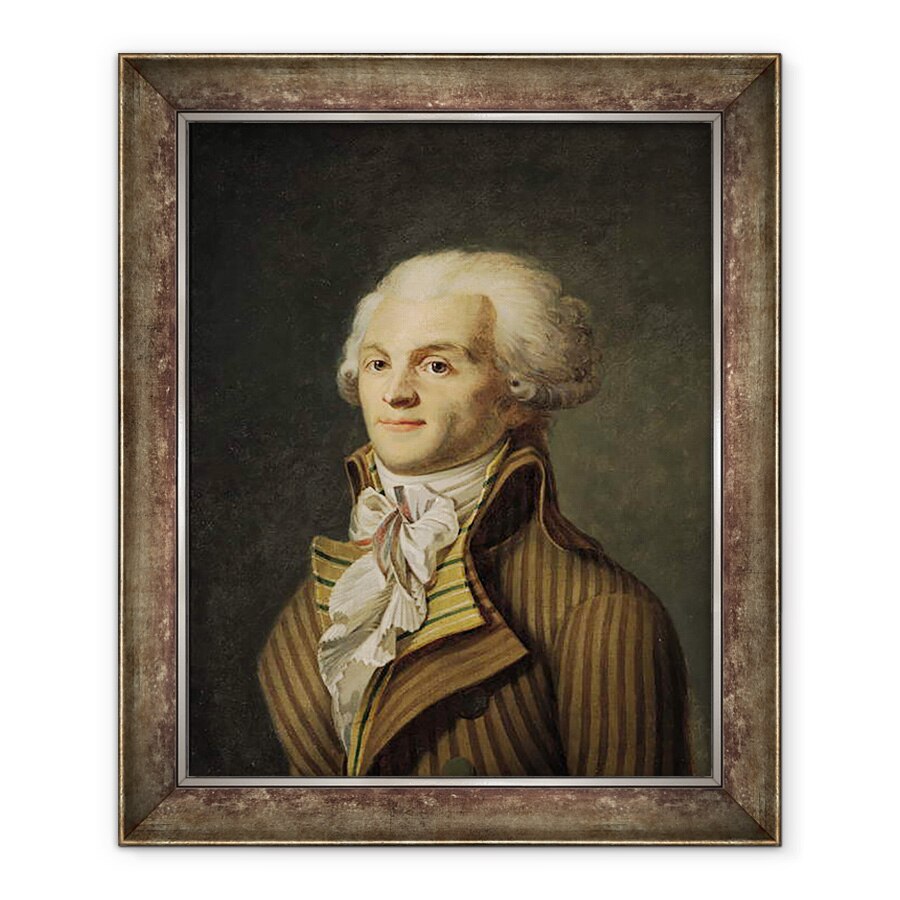 Tablou inramat - Scoala Franceza - Portret De Maximilien de Robespierre 1758-94, 50 x 60 cm