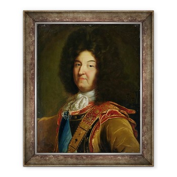 Tablou inramat - Scoala Franceza - Louis XIV 1638-1715, 70 x 85 cm Tablou inramat - Scoala Franceza - Louis XIV 1638-1715, 70 x 85 cm