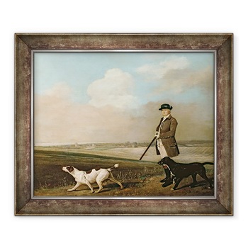 Tablou inramat - George Stubbs - Sir John Nelthorpe, al 6-lea baronet care trage cu cainii sai in Barton Field, Lincolnshire, 70 x 85 cm Tablou inramat - George Stubbs - Sir John Nelthorpe, al 6-lea baronet care trage cu cainii sai in Barton Field, Lincolnshire, 70 x 85 cm