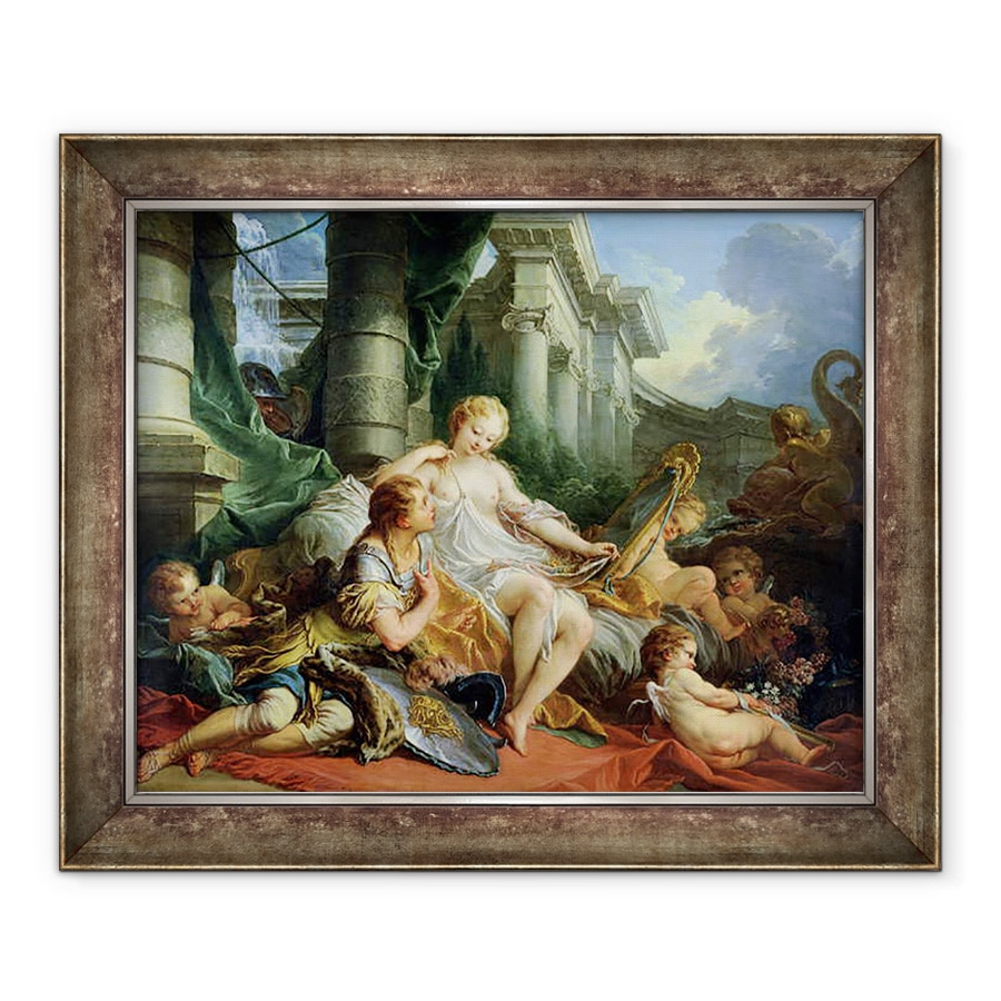 Tablou inramat - Francois Boucher - Rinaldo si Armida, 70 x 85 cm
