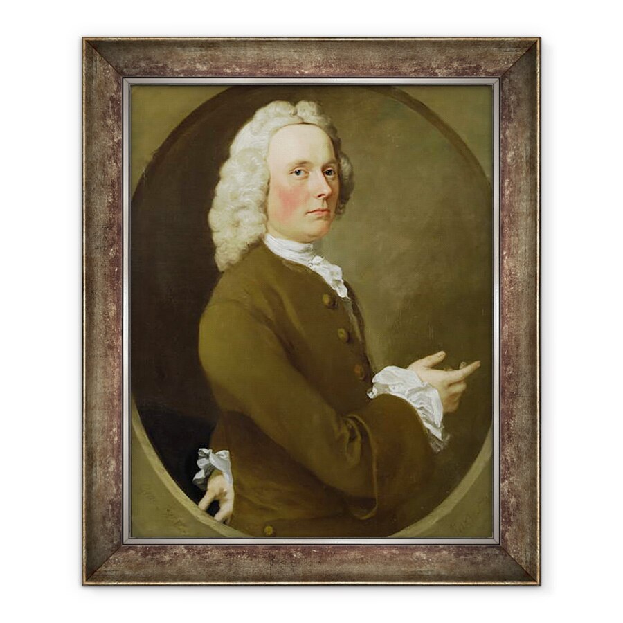 Tablou inramat - George Beare - Un om necunoscut, 90 x 110 cm