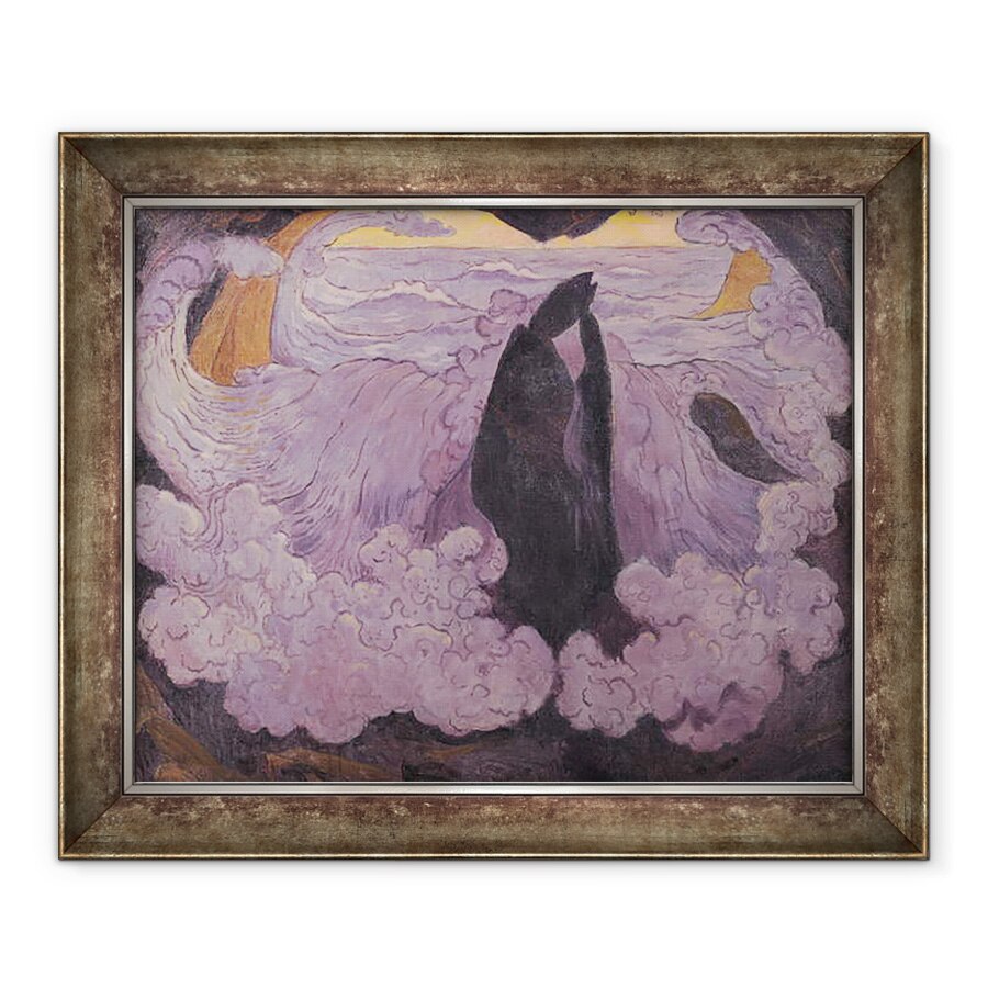 Tablou inramat - Georges Lacombe - Valul Violet, 70 x 85 cm