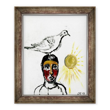 Tablou inramat - Gigi Sudbury - Balul III, 2017, 90 x 110 cm Tablou inramat - Gigi Sudbury - Balul III, 2017, 90 x 110 cm