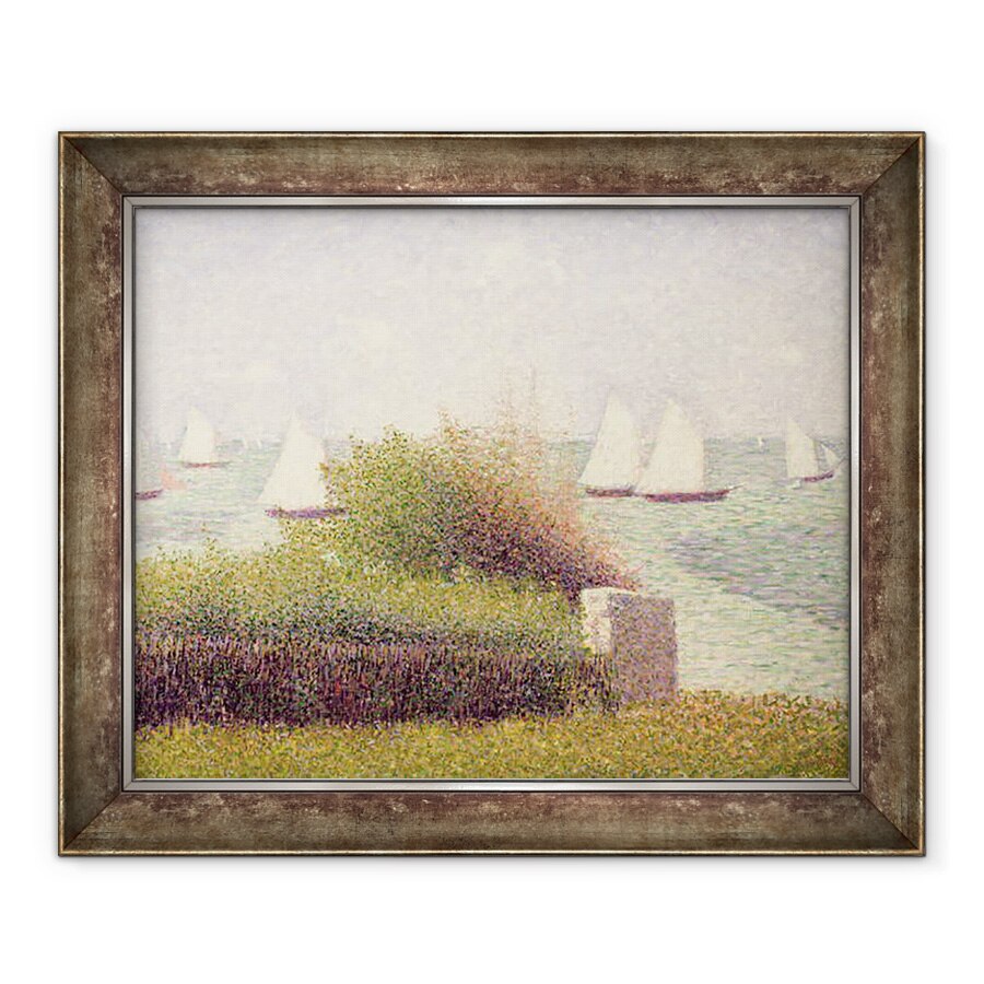 Tablou inramat - Georges Pierre Seurat - La Rade de GrandCamp, 90 x 110 cm