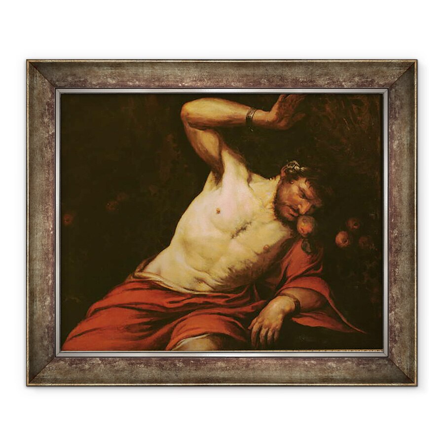 Tablou inramat - Giambattista Langetti - Tortura lui Tantalus, 70 x 85 cm