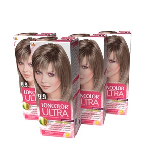 Pachet Promo 4 X Vopsea De Par Permanenta Loncolor Ultra 9 9 Blond Cenusiu Inchis 400 Ml Emag Ro