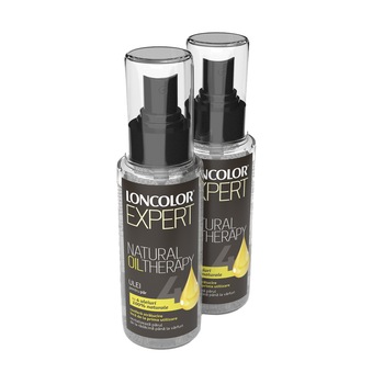 Pachet promo: Ulei de par Loncolor Expert Intensive Natural Oil Therapy pentru toate tipurile de par, 100 ml x 2 bucati Pachet promo: Ulei de par Loncolor Expert Intensive Natural Oil Therapy pentru toate tipurile de par, 100 ml x 2 bucati
