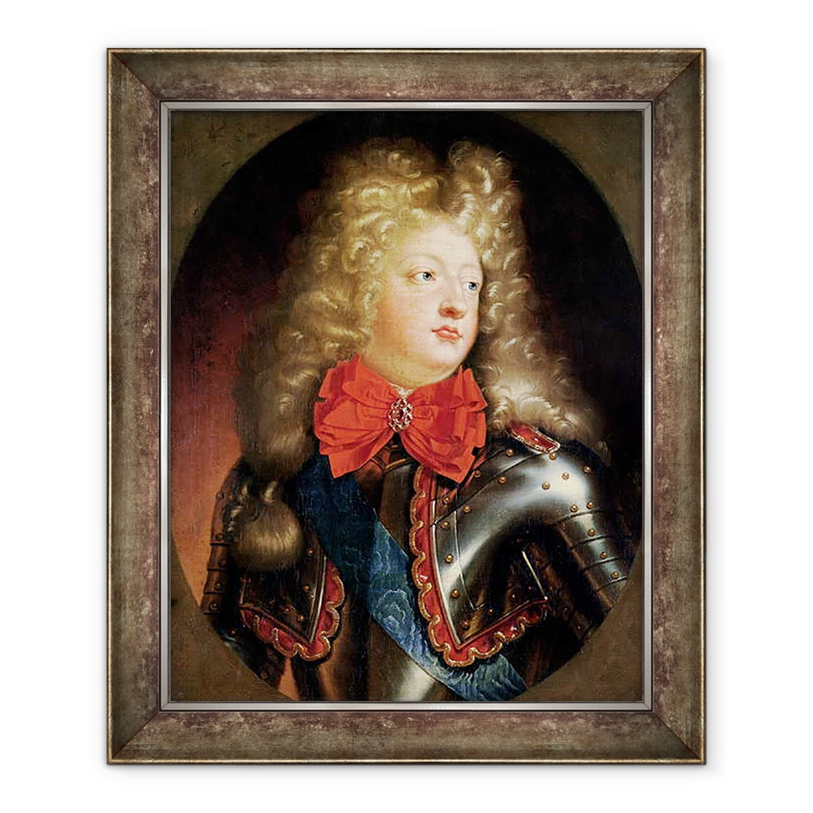 Tablou inramat - Scoala Franceza - Portret De Ludovic 1661-1711 Marele Delfin, 70 x 85 cm