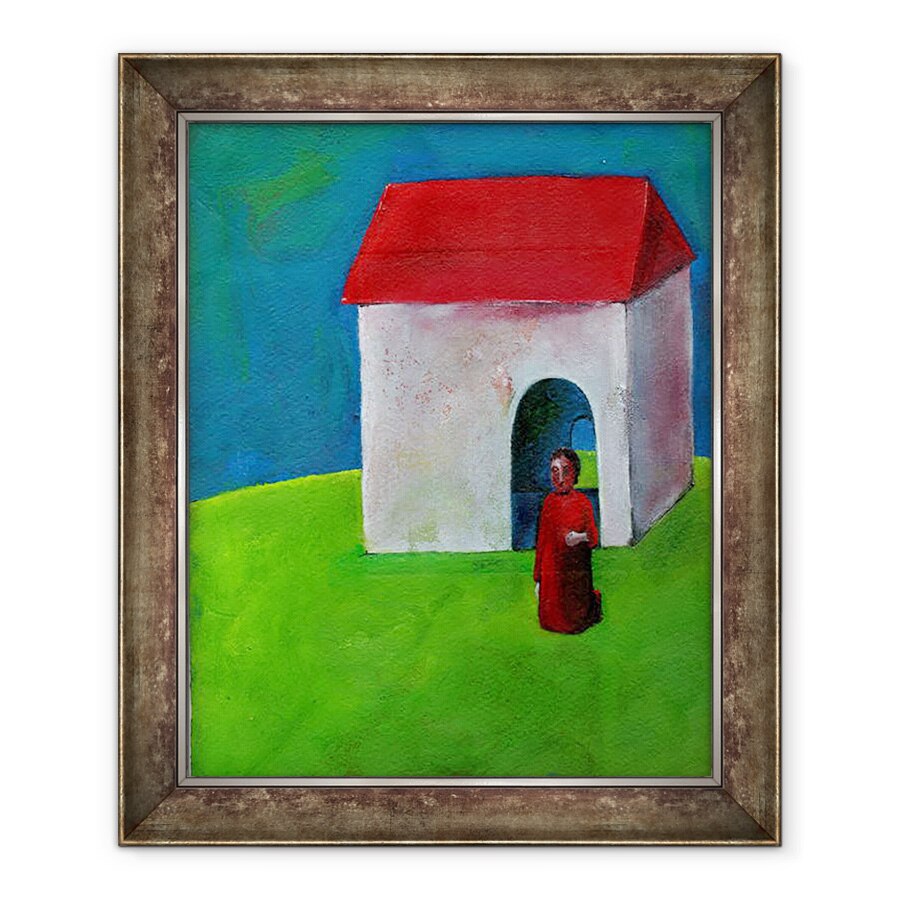 Tablou inramat - Gigi Sudbury - Rugaciunea lui Fra Angelico, 2001, 90 x 110 cm