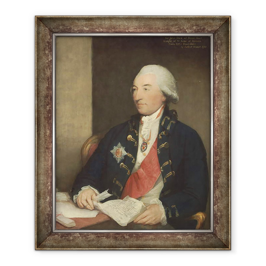 Tablou inramat - Gilbert Stuart - Sir John Dick, 70 x 85 cm