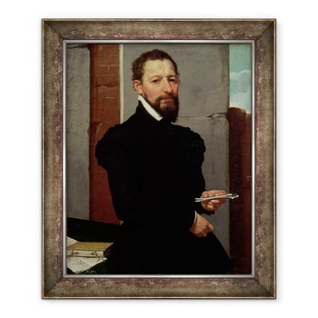 Tablou inramat - Giovanni Battista Moroni - Giovanni Pietro Maffeis 1533-1603, 70 x 85 cm Tablou inramat - Giovanni Battista Moroni - Giovanni Pietro Maffeis 1533-1603, 70 x 85 cm
