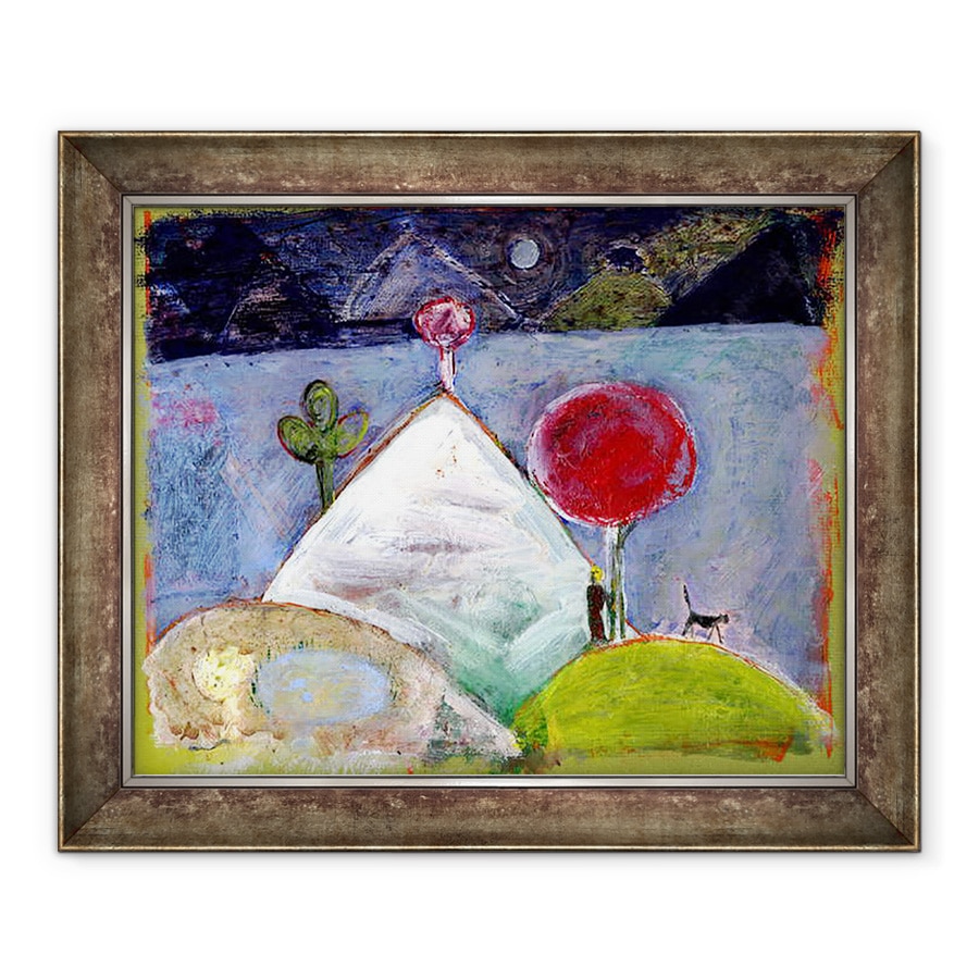 Tablou inramat - Gigi Sudbury - imi faci o pisica, 2005, 90 x 110 cm