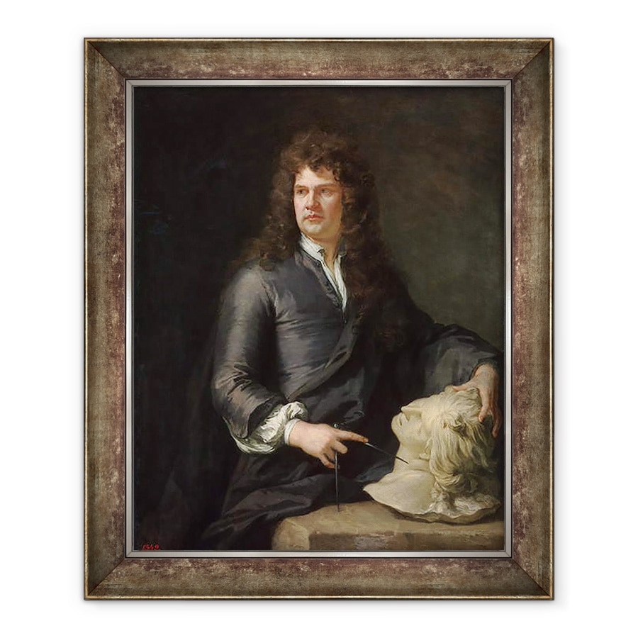 Tablou inramat - Godfrey Kneller - Gibbons ranjind, 70 x 85 cm