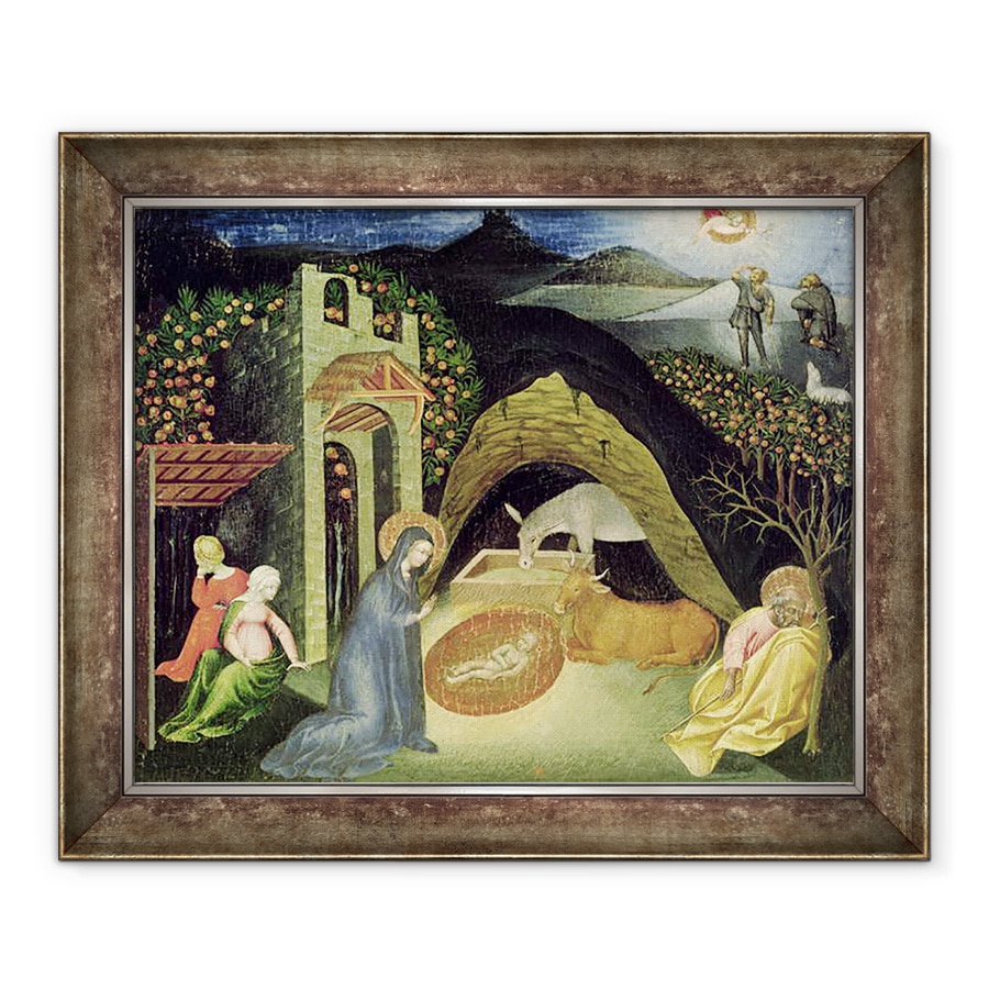 Tablou inramat - Giovanni di Paolo di Grazia - Nasterea Domnului, 90 x 110 cm