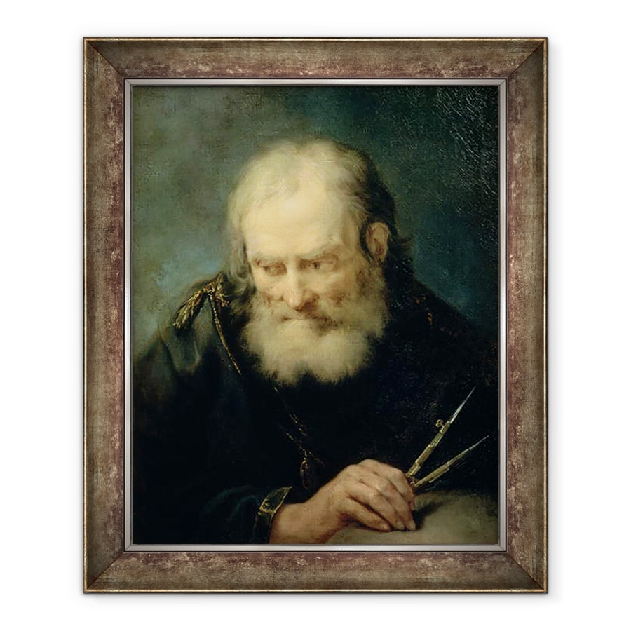 Tablou inramat - Giuseppe Nogari - Astronom, 90 x 110 cm