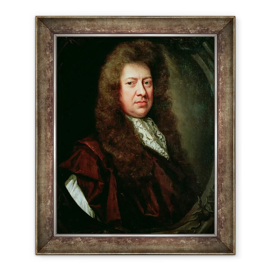 Tablou inramat - Godfrey Kneller - Samuel Pepys 1633-1703 II, 90 x 110 cm