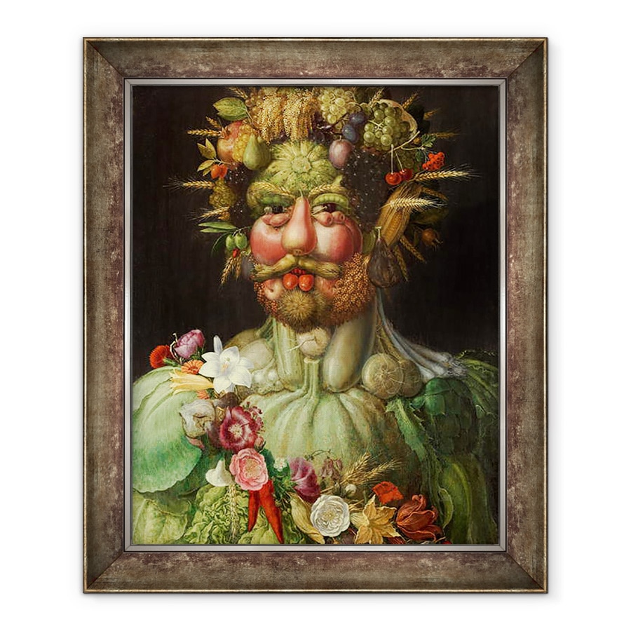 Tablou inramat - Giuseppe Arcimboldo - Vertumnus, 90 x 110 cm