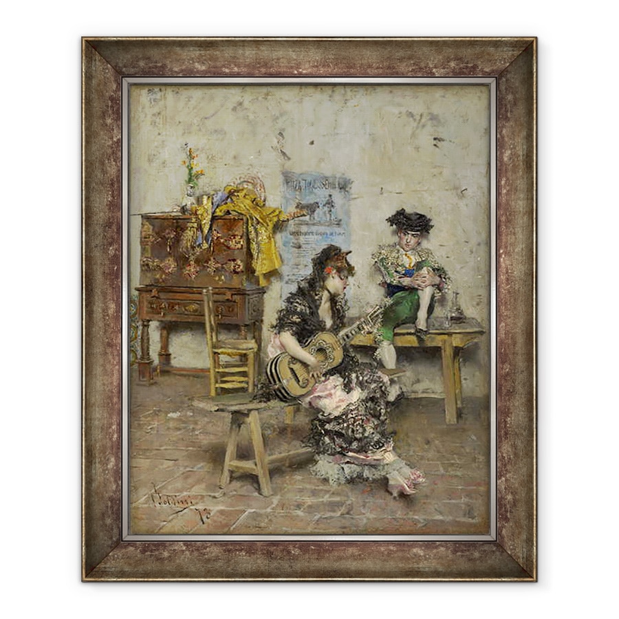 Tablou inramat - Giovanni Boldini - Un chitarist, 90 x 110 cm