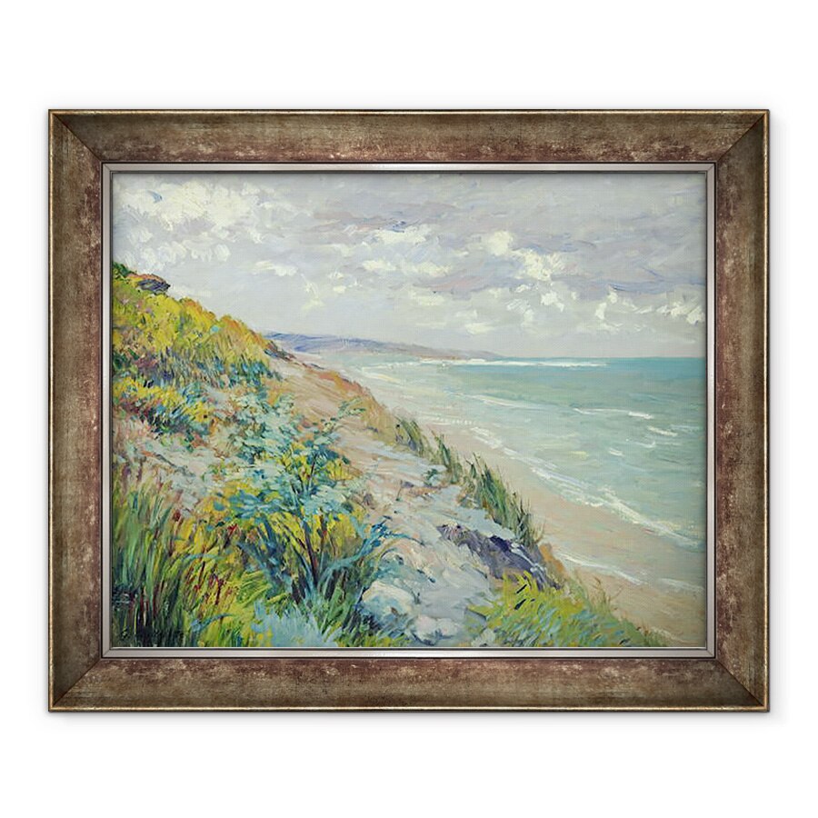 Tablou inramat - Gustave Caillebotte - Stanci langa mare la Trouville, 90 x 110 cm