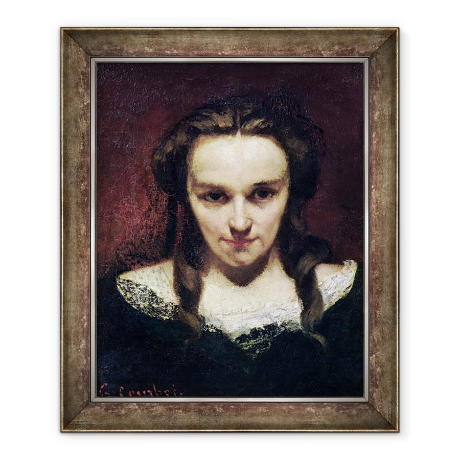 Tablou inramat - Gustave Courbet - Clarvazatorul sau Somnambulul, 70 x 85 cm