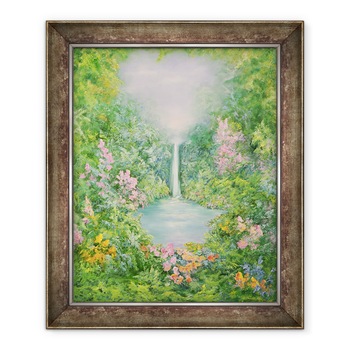 Tablou inramat - Hannibal Mane - Cascada, 70 x 85 cm Tablou inramat - Hannibal Mane - Cascada, 70 x 85 cm