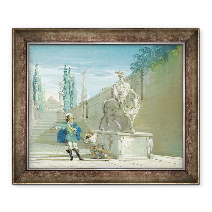 Tablou inramat - Giuseppe Bernardino Bison - Don Juan I, 90 x 110 cm